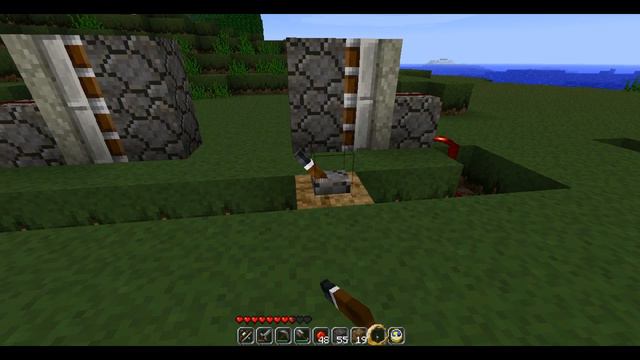 How To Make A Piston Door (Minecraft) смотреть онлайн