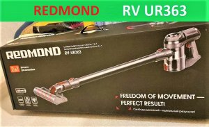 Беспроводной Пылесос-Швабра - Redmond RV-UR363. Обзор бытового пылесоса для дома и для автомобиля.