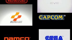 Заставки Nintendo, Konami, Namco, Level 5, Capcom и Sega звучат одновременно