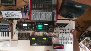 clocks [live session] - Digitone, 0-coast, Octatrack, Analog Rytm, Digitakt, Sub 37, Lyra-8, Nyborg