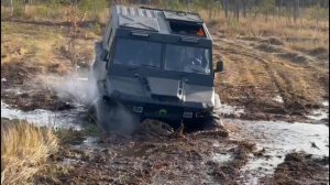 В Сезон Болотоходов в Тайгу на рыбалку по болотам на Тайпане