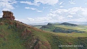 Горная гряда Сундуки, Хакасия, Россия 4K / Sunduki, Khakassia, Russia 4K