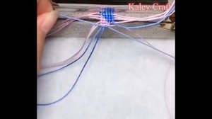 How to make a two-color heart bracelet / DIY / Bracelet Tutorial