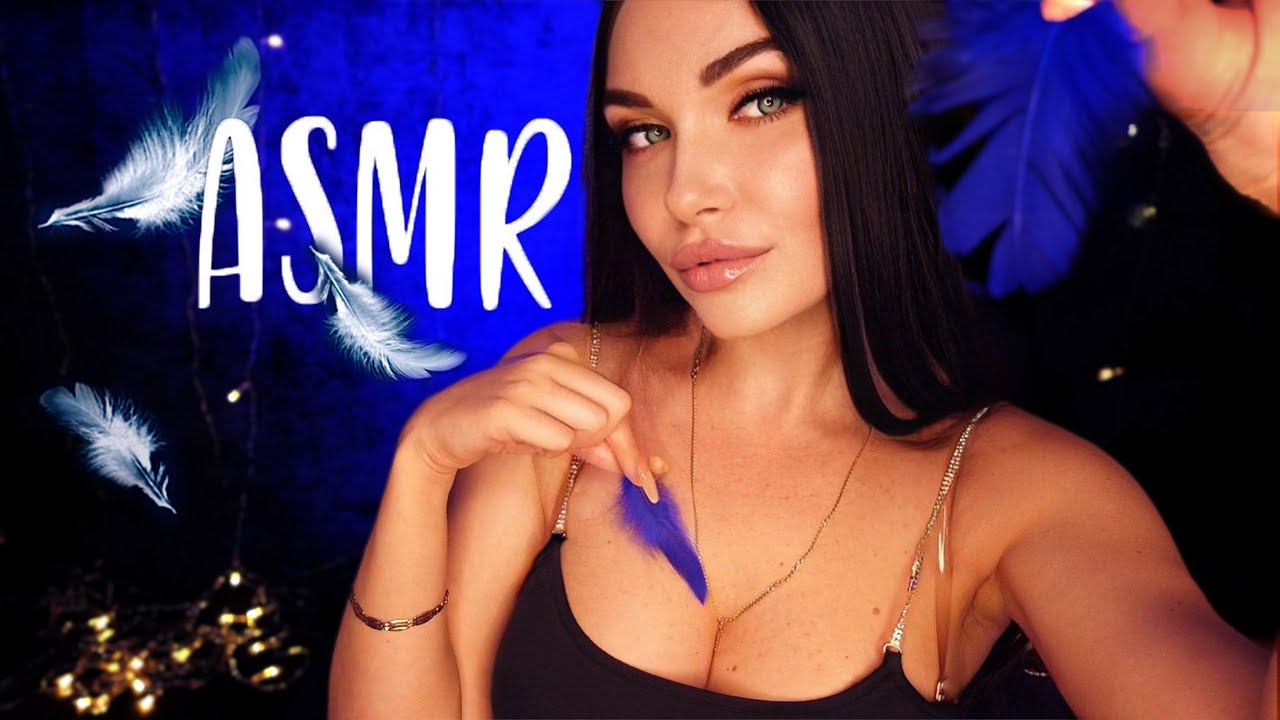 АСМР Рисую Перышком На Твоем Личике/Липкий Шепот/ I paint on your face ASMR смотреть онлайн