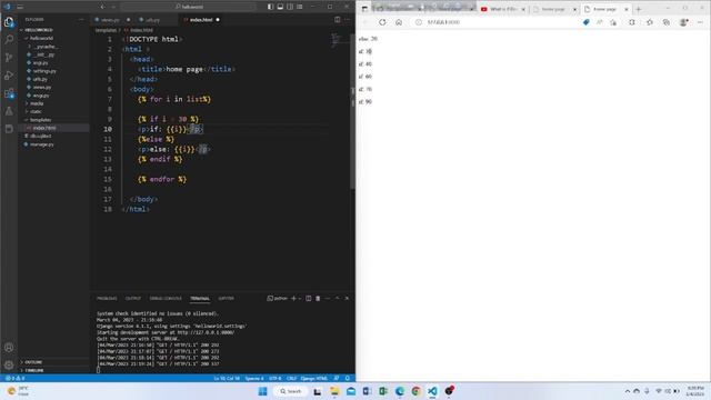 14. Django Bangla Tutorial | What is If Else Statement in Django Template.
