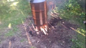 Коптилка своими руками ...дешево и сердито.коптим щурогайку.