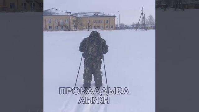 Лыжная прогулка Лыжи Лыжня Поход на лыжах Как проложить лыжню Спорт Зима ЗОЖ