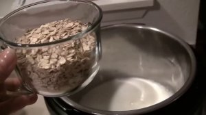 Овсяная каша в мультиварке