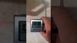 Термометр termopro в действии