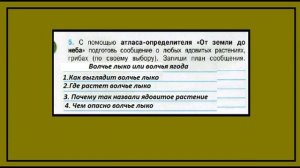 Окружающий мир рабочая тетрадь 3 класс . Природа и наша безопасность