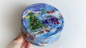 Взяла коробку печенья! Покажу какой ОБАЛДЕННЫЙ НОВОГОДНИЙ ПОДАРОК получился в итоге. DIY. Сделай сам