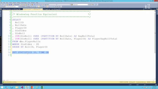 T SQL Level Up Chapter 5 Windowing Functions 2   Performance