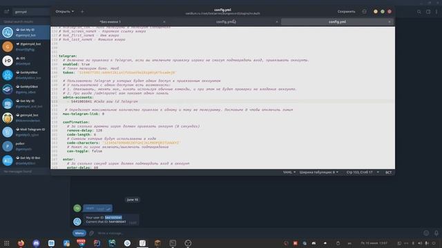 ГАЙД ПО НАСТРОЙКЕ БЕСПЛАТНОГО ПЛАГИНА С ПРИВЯЗКОЙ ВК И ТГ - Mc-Auth смотреть онлайн