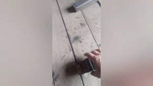 Скамья для жима гантелей складная. Самодельная для дома.