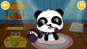 Playing Baby Panda/ Игра уход за пандой