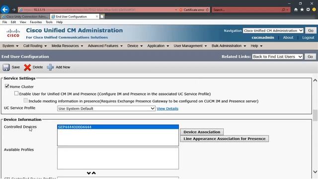 Managing Unity Connection Users смотреть онлайн