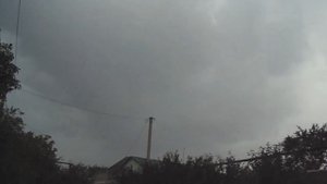 Закрытие сезона гроз 2018, ловим грозы в октябре.