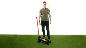 Подкатной домкрат Startul Auto ST8013-02 3т