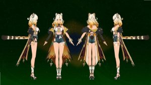 Демонстрация персонажа Шилонен / Xilonen (Genshin Impact)