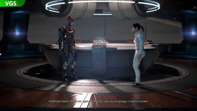 Mass Effect Andromeda - Saving the Salarian Pathfinder смотреть онлайн