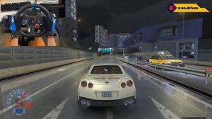 INSANE 1500 HP Nissan GTR 35 | Assetto Corsa | Steering Wheel Gameplay