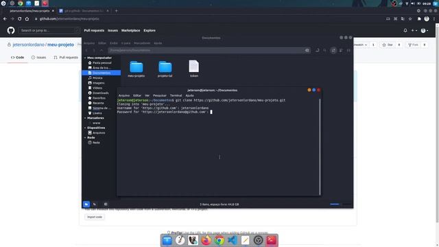 Como clonar um projeto no Github? - @jetersonlordano смотреть онлайн