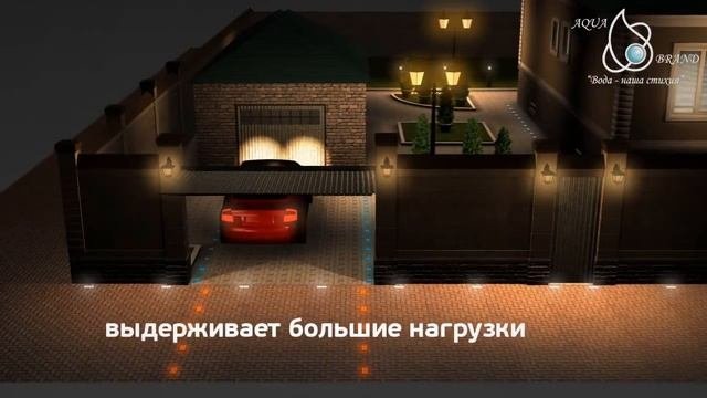 Светодиодная брусчатка на солнечных батареях от 