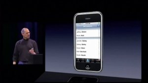 Презентация первого iphone Стив Джобс, 2007 год