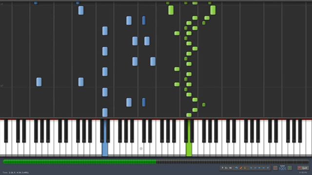 Ohayou - Hunter x Hunter 1999 [ハンターハンター] Opening (Piano Synthesia) смотреть онлайн