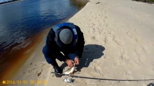 Летняя рыбалка на реке Надым, Я, Женька, Лена