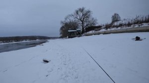 Зимняя рыбалка 2023! Москва река! Рыбалка удалась! Кирюха на Оке!