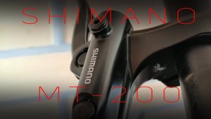 Гидравлические тормоза Shimano MT200 с Алиэкспресса