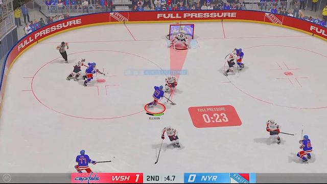 NHL 24 - Washington Capitals vs New York Rangers | Regular Season, Game 26 | 22.11.2033