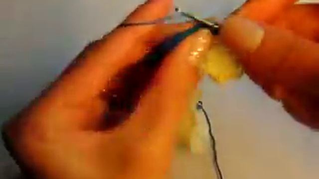 2. Как связать шарф, синяя деталь.avi смотреть онлайн