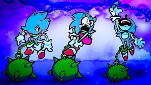 Кто ЗАМОЧИЛ СОНИКА во Friday Night Funkin СОНИК ПОД ВОДОЙ