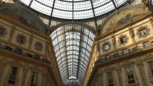 Galleria Vittorio Emanuele II Milan Italy 4K