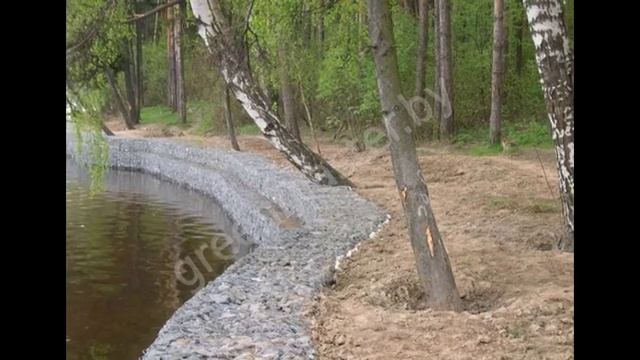 Укрепление берега реки своими руками