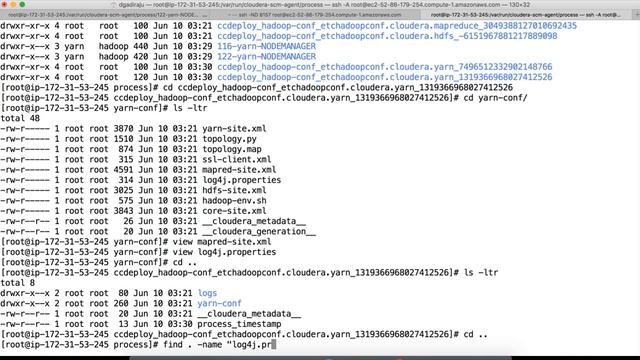 Setup CDH on AWS - Configure MRv2 + YARN - Review смотреть онлайн