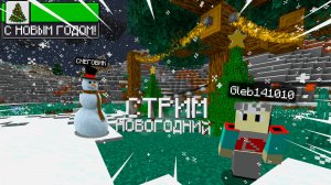 НОВОГОДНИЙ СТРИМ!!! Захди! Играем в майнкрафт VR PVP!!! С НОВЫМ ГОДОМ!