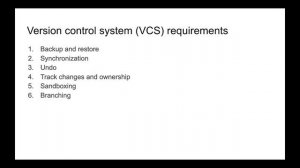 2. Git for beginners. VCS concept