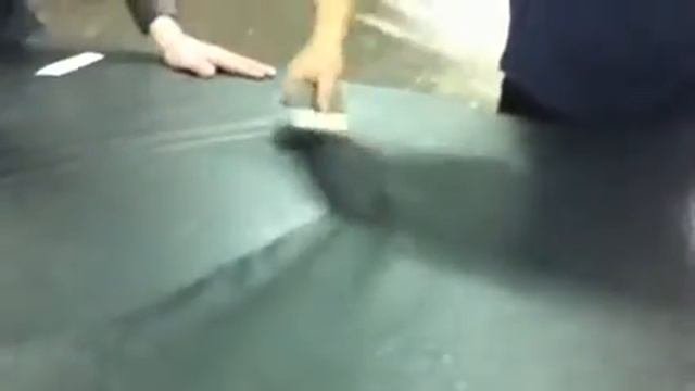 Оклейка пленкой под кожу