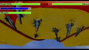 Stuart Little 2 (2002) Final Battle with healthbars
