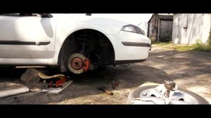 Замена шруса Renault Laguna 2