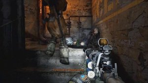 Metro Last Light Redux на Xbox Series S / Геймплей 60 FPS
