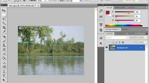 Изменение цвета, смешивание цветов в Photoshop