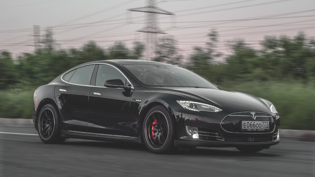 Машина Tesla model s p90d