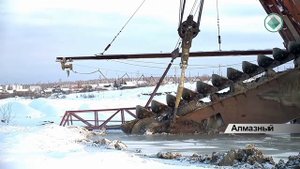 Завершение промывочного сезона на прииске «Ирелях»