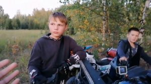 ОСЕННЯЯ ПОКАТУХА НА КВАДРИКАХ И ПИТБАЙКЕ