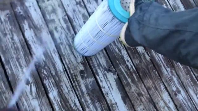 Python assisting pool filter cleaning смотреть онлайн
