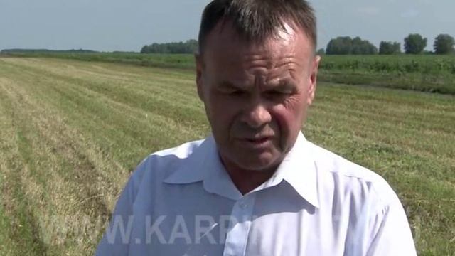 В Свердловской области начались испытания кормоуборочного комбайна 